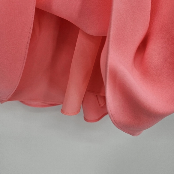 Trina Turk Shift Dress Equinox off shoulder style bubblegum pink size Small - Picture 4 of 9